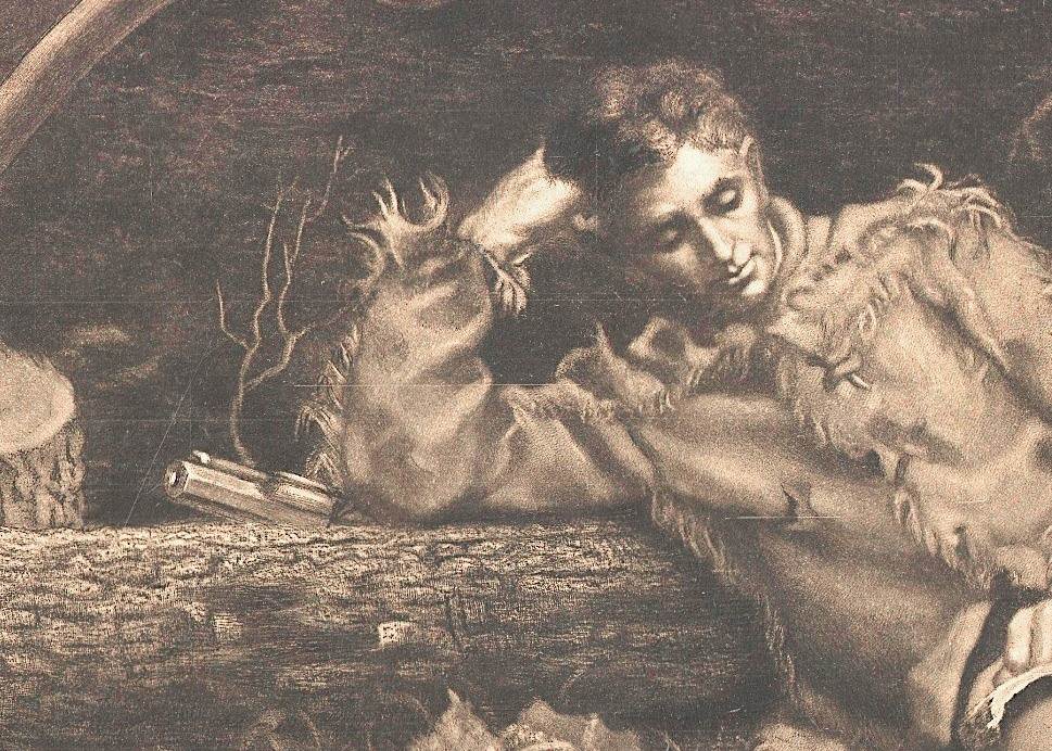 Detail from Hubbard print