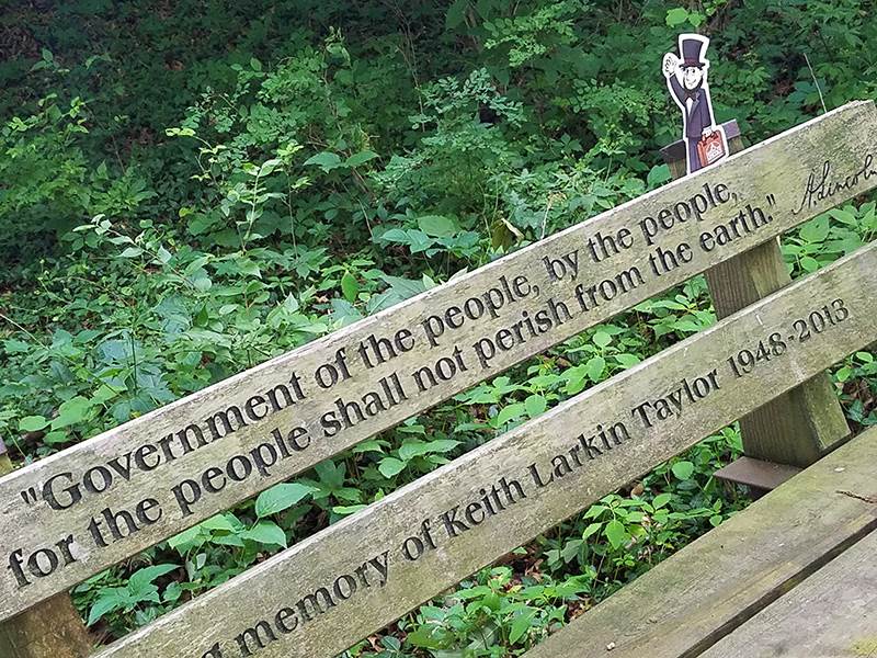 Conceptualized by Harriet Knudson and designed by world-renowned landscape architect Jen Jensen.