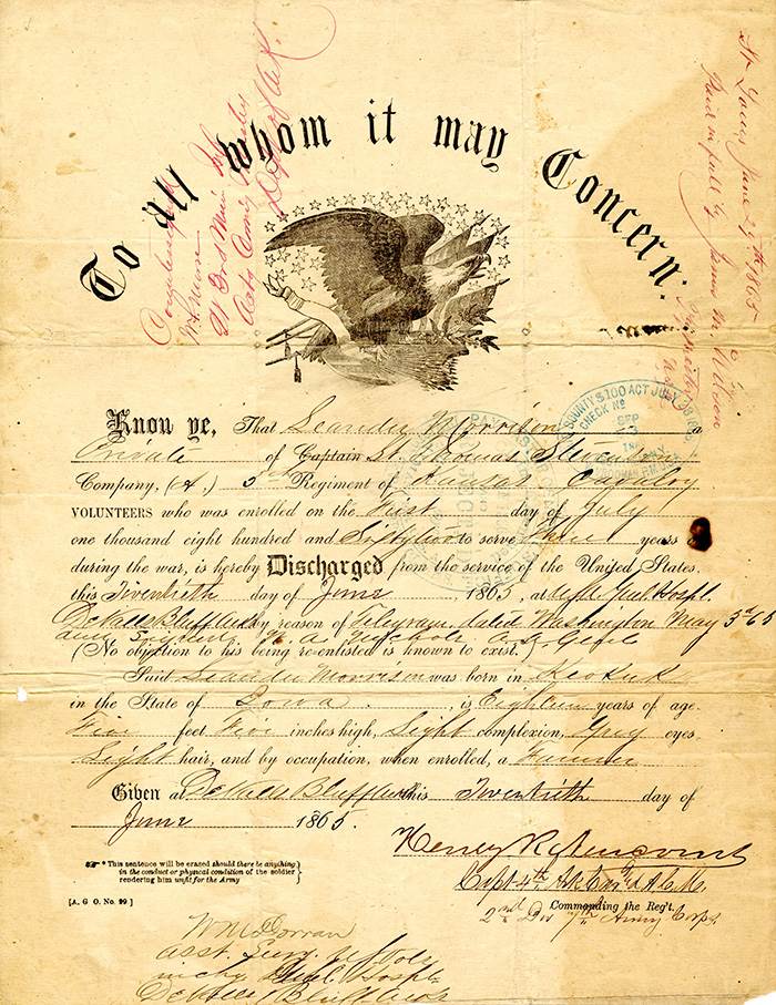 Morrison's discharge answers some questions about him, but many gaps remain.