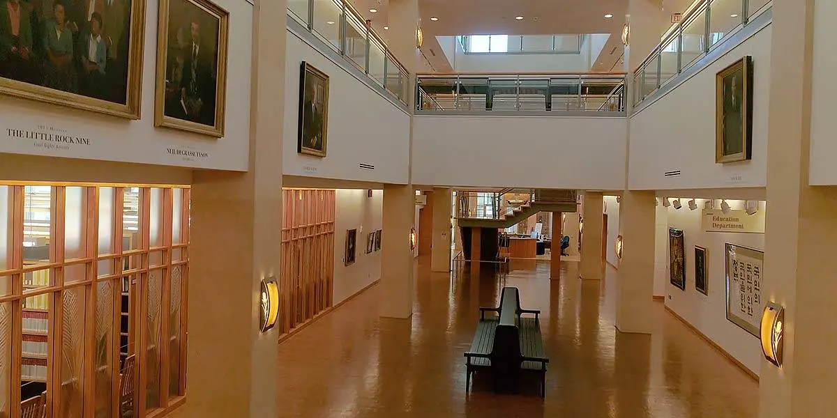 Library atrium